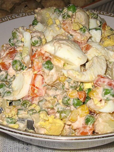 Салат Оливье классический советский