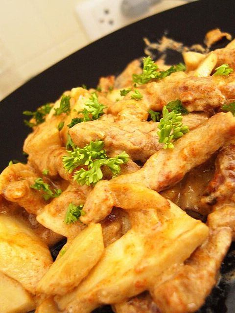 Бефстроганов классический 1