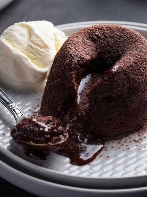 Шоколадный фондан